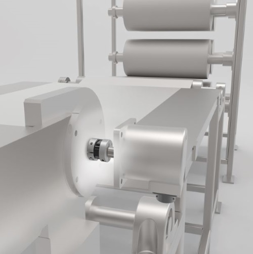 Electrically isolated, zero backlash couplings