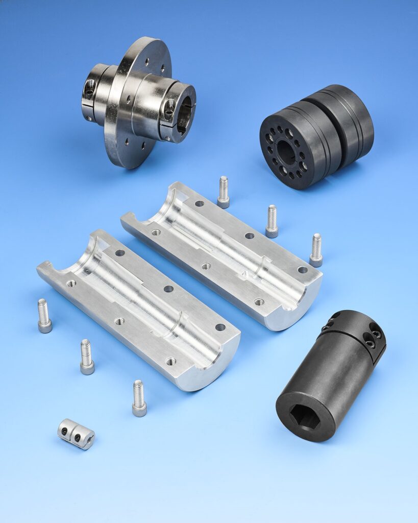 Rigid shaft couplings customized to solve mating problems