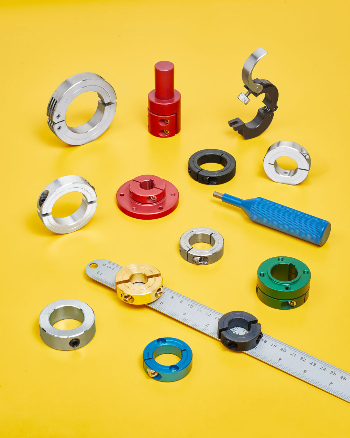 Metric shaft collars and couplings from Stafford Manufacturing