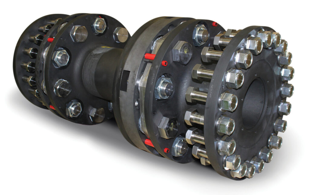 Highperformance couplings for aeroderivative gas turbine