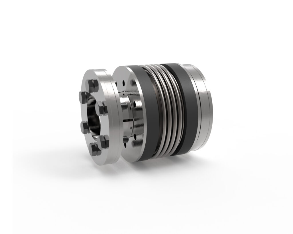 R+W bellows couplings for spindle applications
