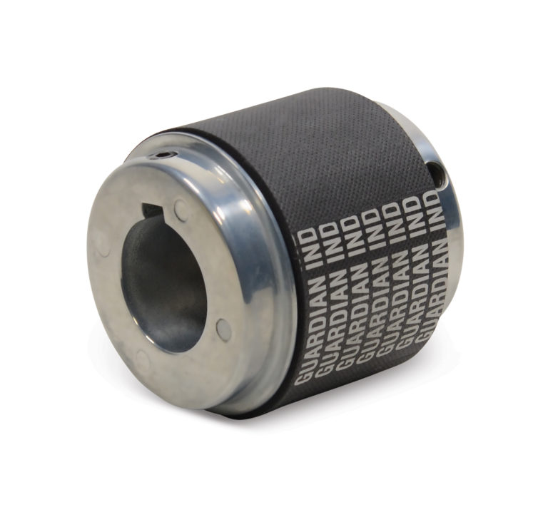 Gear grip couplings for airport truckmounted baggage conveyors