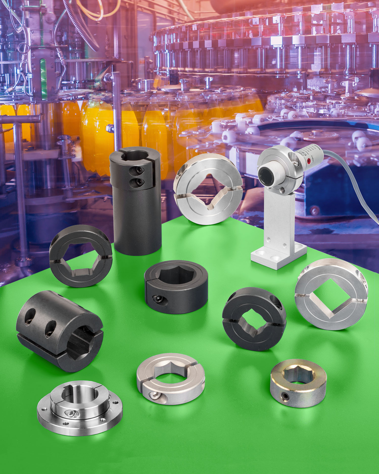 How shaft collars, couplings, and components can reduce need for custom ordering