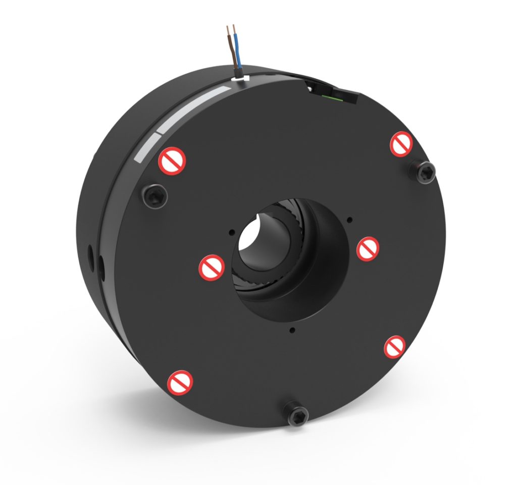 Altra brakes, clutches, limit switches, and couplings on stage scenery