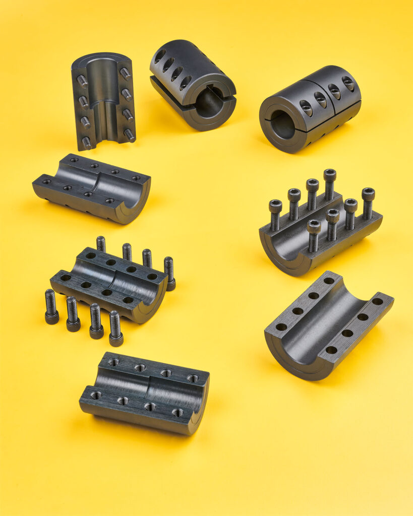 Rigid shaft couplings customized from standard templates