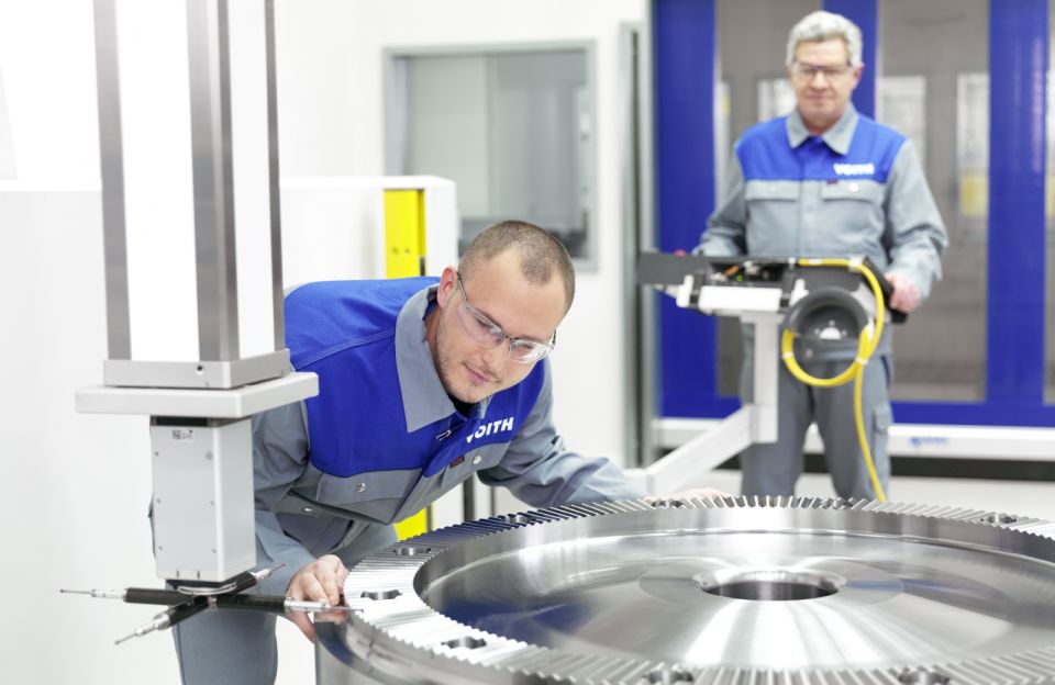 Hirth couplings from Voith