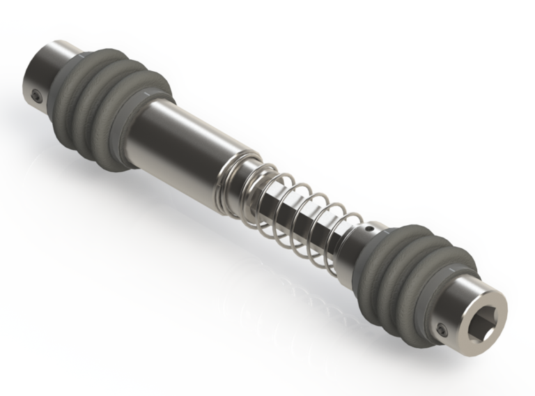 Selection and customization of universal joints for optimal equipment