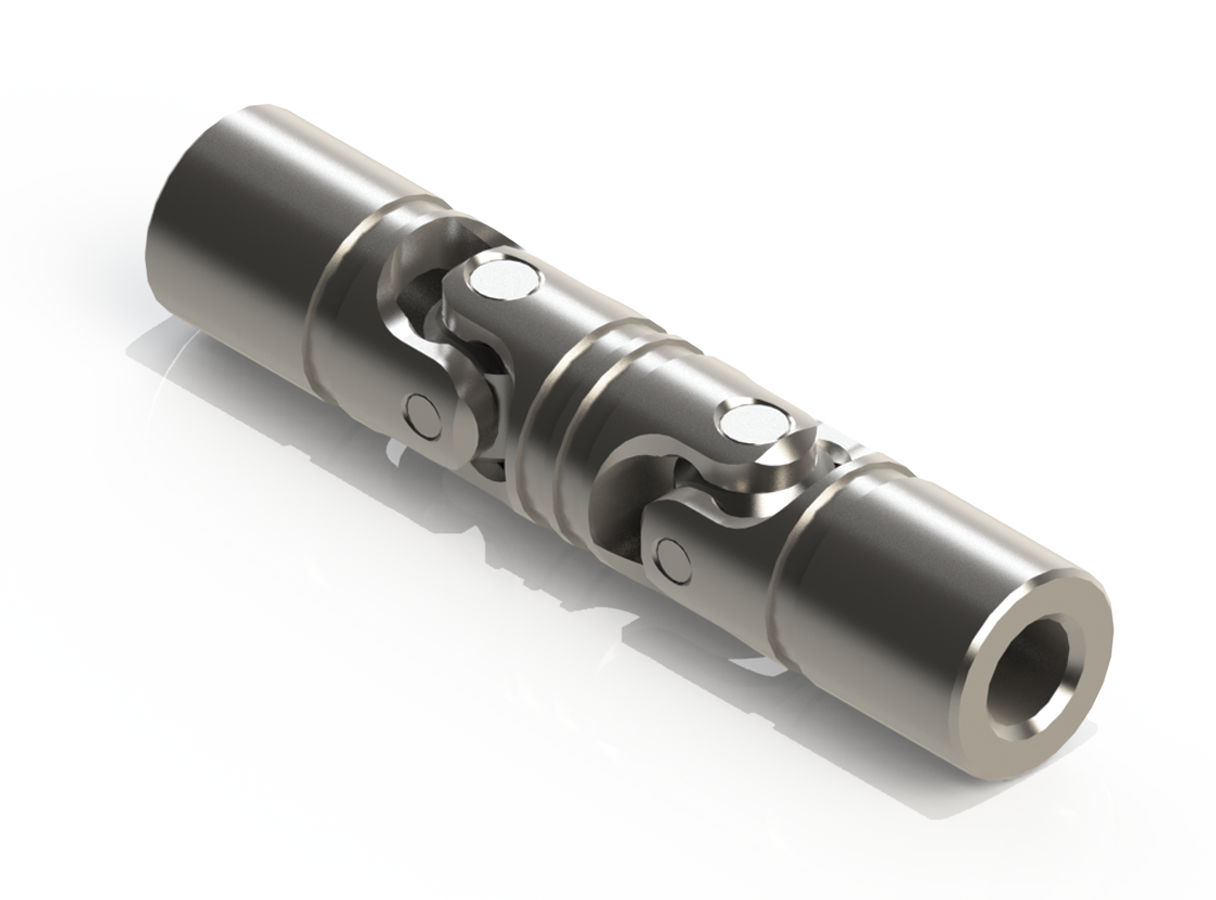 Selection and customization of universal joints for optimal equipment