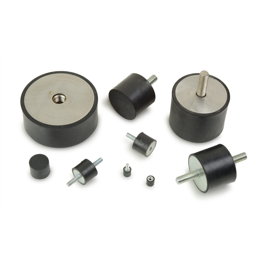 New from Ruland Vibration isolation mounts and rubber bumpers