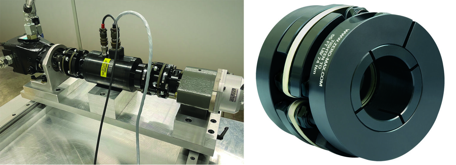 Torque transducers and test machinery use CD couplings from ZeroMax