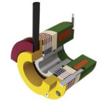 ringfeder-electric-brake-CAD-drawing-cutaway