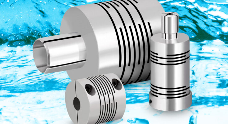 Centrifugal chemical transfer pumps require stainless steel ASK couplings from Miki Pulley